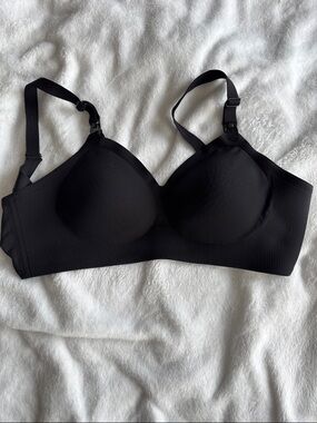 Everyday Comfort Black Maternity/Nursing Bra